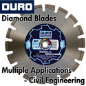 Duro Diamond Blades for Multiple Applications - Civil Engineering