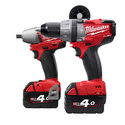 Milwaukee M18PP2B-402C 'FUEL' Twin Pack