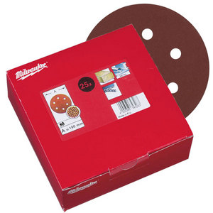 Milwaukee 150mm 80 Grit Sanding Discs