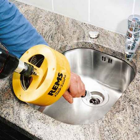 REMS Tools, , REMS Mini Cobra Manual Drain Cleaner