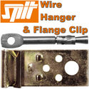 Spit Wire Hangers and Flange Clips