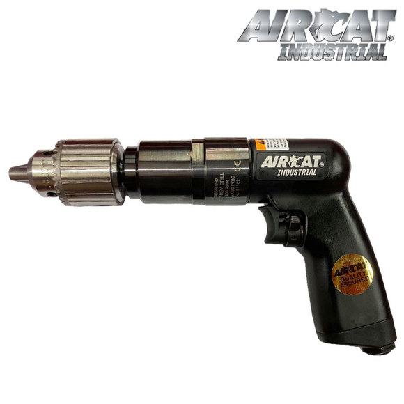 Aircat Industrial Air Tools, Aircat 4496R-IND Heavy Duty Industrial Reversible Drill 1/2" Chuck