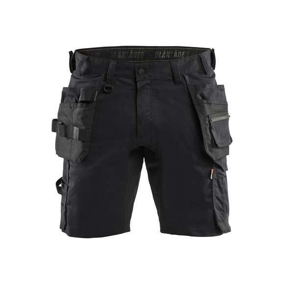 BLAKLADER, Blaklader 1752 Black 34 Craftsman Stretch Short