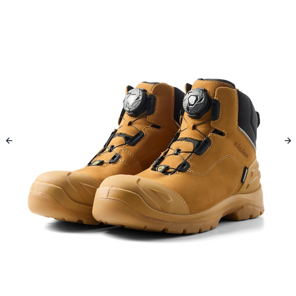 BLAKLADER, , Blaklader 2455 Elite Size 10 Wheat Safety Boot