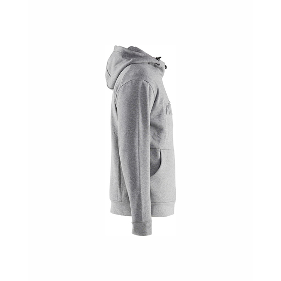 BLAKLADER, , Blaklader 3530 Large Grey Melange Hoodie 3D