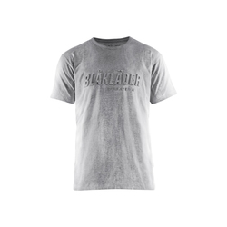 Blaklader 3531 Grey Melange Large 3D T Shirt 