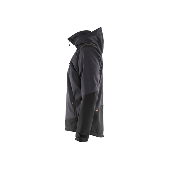 BLAKLADER, , Blaklader 4749 Large Softshell Jacket Dark Grey Black