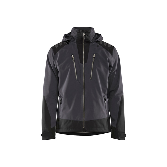 BLAKLADER, Blaklader 4749 Medium Softshell Jacket Dark Grey Black