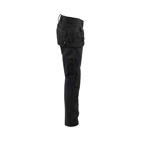 BLAKLADER, , Blaklader Black 1750 34R Craftsman Stretch Trouser