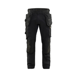 Blaklader Black 1750 38R Craftsman Stretch Trouser 