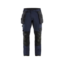 Blaklader 1720 Craftsman Trousers 4 Way Stretch 37S Dark Navy/Black