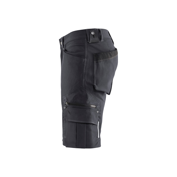 BLAKLADER, , Blaklader Dark Grey/Black 34 1987 X1900 Stretch Short (No Nail Pockets)