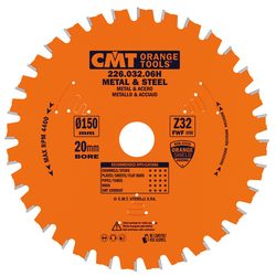 CMT Metal & Steel Circular Saw Blade 150 x 20Ømm 32 Teeth 