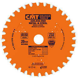 CMT Metal & Steel Circular Saw Blade 150 x 20Ømm 32 Teeth