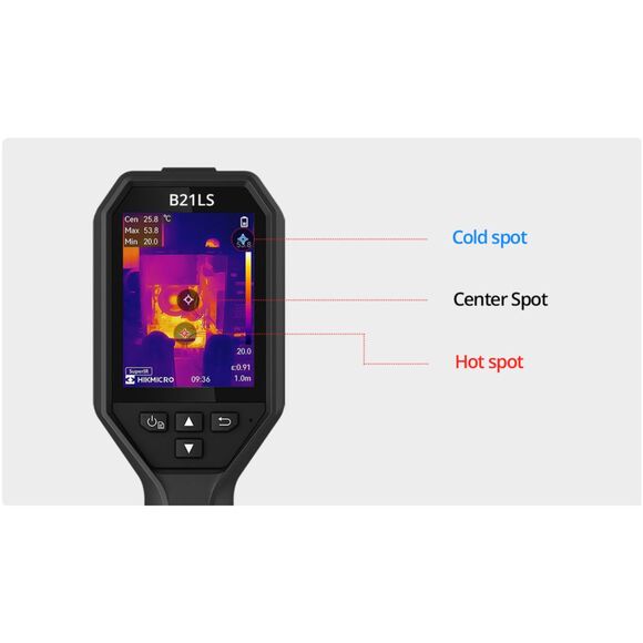 HIKMICRO, , Hikmicro B21LS Thermal Infrared Camera c/w Pouch