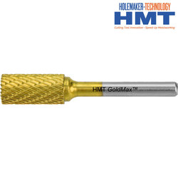HMT GoldMax Tungsten Carbide Burr - Cylinder 12 x 25 mm 