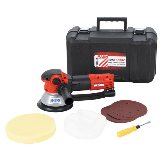 HOLZMANN, Holzmann EZS150PRO Dual Action 150mm Sander/Polisher - 240v