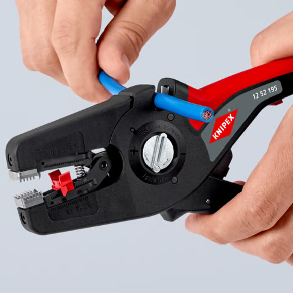 <BRAND>, KNIPEX 1252195 PreciStrip16® Automatic insulation stripper 190mm