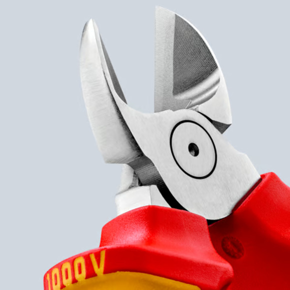 <BRAND>, KNIPEX 160mm VDE Narrow Head Diagonal Cutter