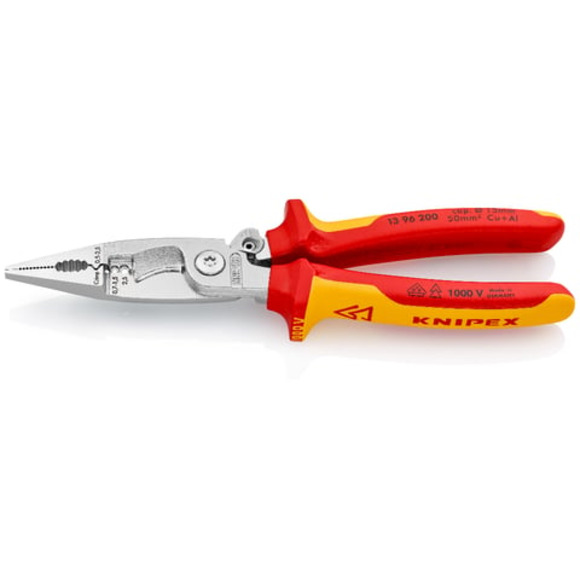 Knipex, KNIPEX 200mm Latching Electrical Installation Pliers