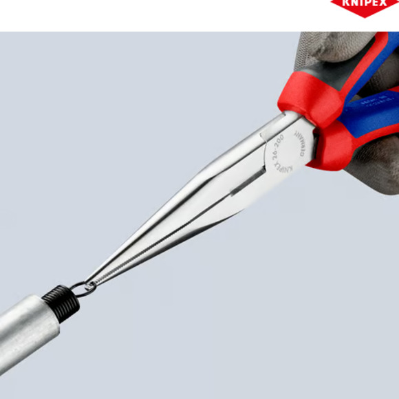 Knipex, , KNIPEX 200mm Snipe Nose Side Cutting Pliers (Stork Beak Pliers)