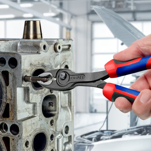 Knipex, , KNIPEX 200mm Twin Grip Front And Side Gripping Pliers With Comfort Handles