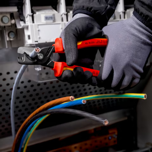 Knipex, , KNIPEX 225mm Step Cut XL Cable Shears 