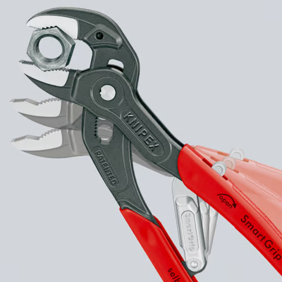 <BRAND>, KNIPEX 250mm Smart Grip Water Pump Pliers With Automatic Adjustment