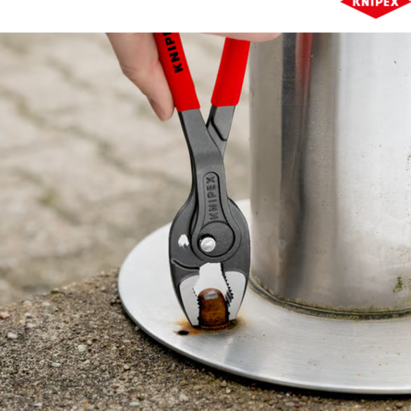 Knipex, , KNIPEX 250mm Twin Grip Front And Side Gripping Pliers