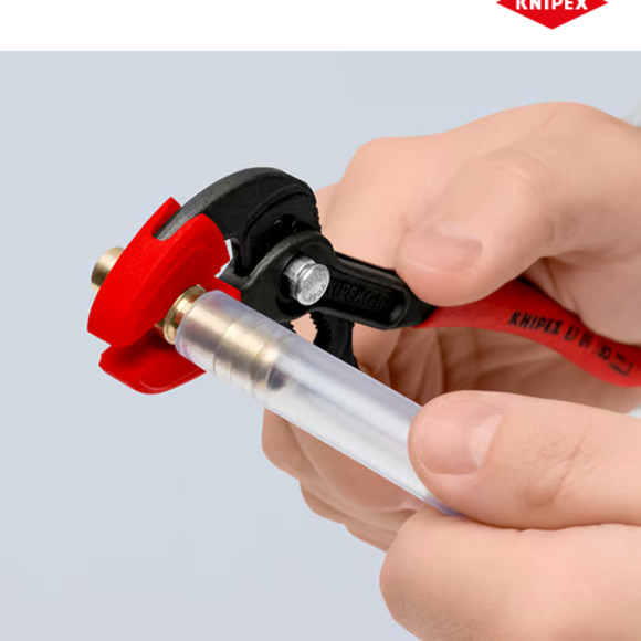 <BRAND>, KNIPEX 3 pairs of plastic jaws for all 87 XX 180 models (models from 2010)