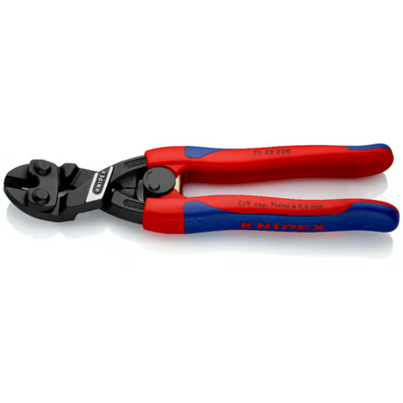 Knipex, KNIPEX 7142200 CoBolt With Slim Mult-Component Grips 200mm Cutting Edges With Bevel