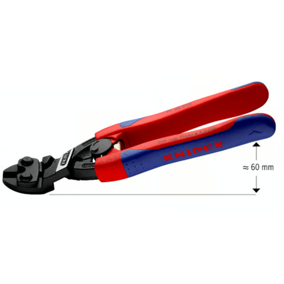<BRAND>, KNIPEX 7142200 CoBolt With Slim Mult-Component Grips 200mm Cutting Edges With Bevel