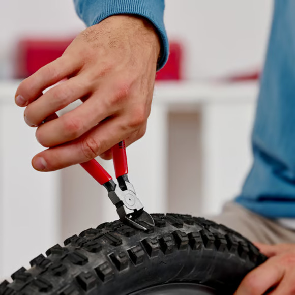 <BRAND>, KNIPEX 7211160 Diagonal Cutters For Plastics, 160mm Cuting Edges Without Bevel