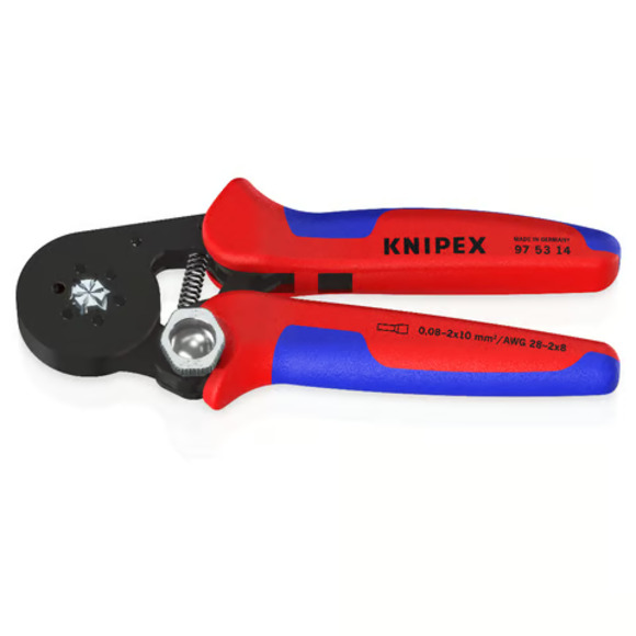 Knipex, KNIPEX 975314 180mm Self-Adjusting Crimping Pliers For Wire Ferrules