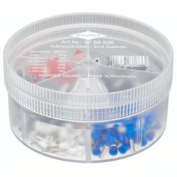 KNIPEX 9799906 Assortment boxes With 450 insulated wire ferrules