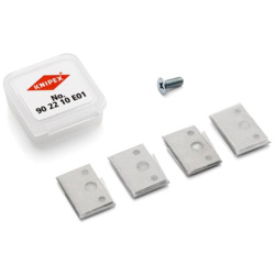 KNIPEX Set with 8 spare blades for 90 22 10 BK 