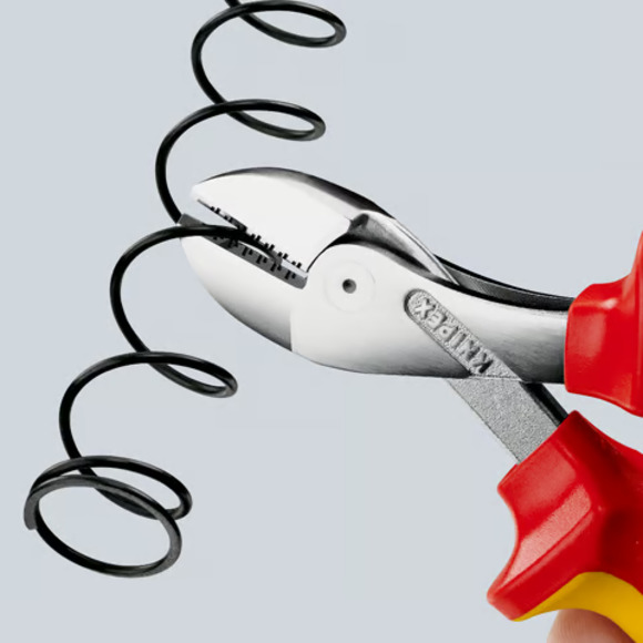 Knipex, , KNIPEX X-Cut 160mm Compact Diagonal Cutter High lever transmission