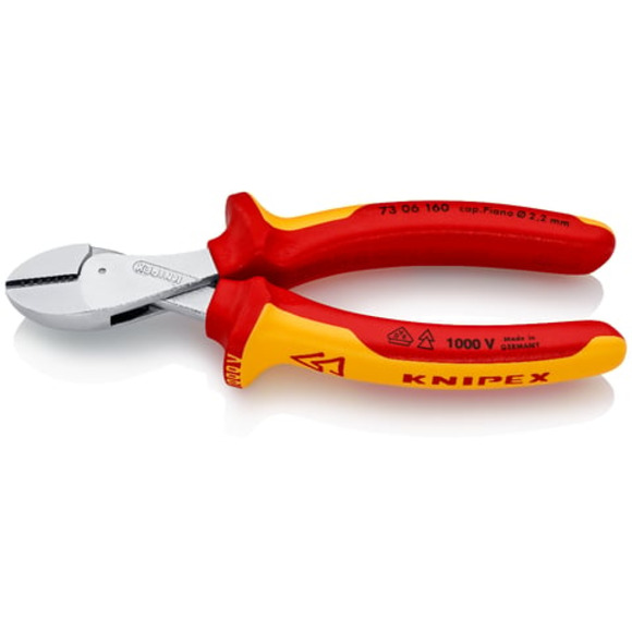 Knipex, KNIPEX X-Cut 160mm Compact Diagonal Cutter High lever transmission
