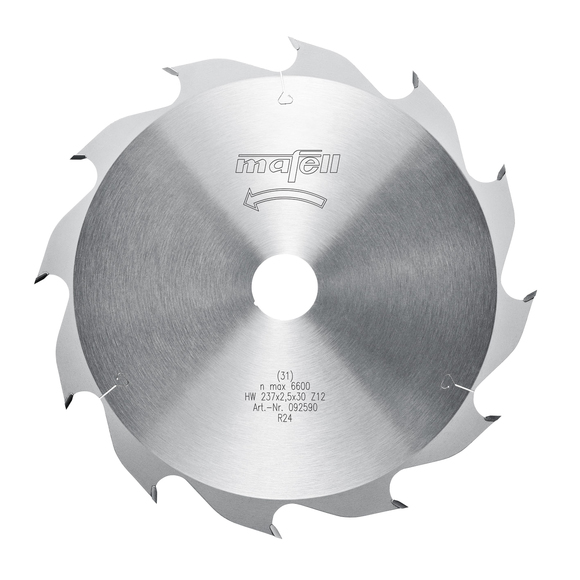 Mafell, Mafell 092590 TCT Circular Saw Blade 237mm x 12T