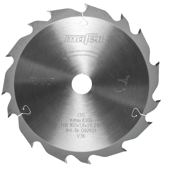 Mafell, Mafell 092601 TCT Circular Saw Blade 160mm x 15T
