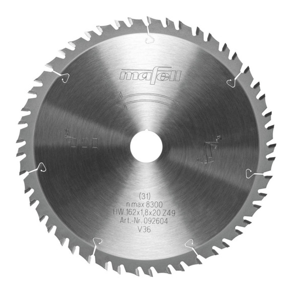 Mafell, Mafell 092604 TCT Circular Saw Blade 162mm x 49T