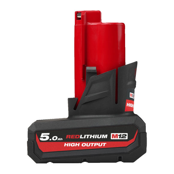 Milwaukee Power Tools, , Milwaukee M12HB5 5Ah 12v  High Output Battery