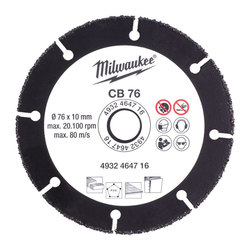 Milwaukee CB 76 mm Carbide Blade 