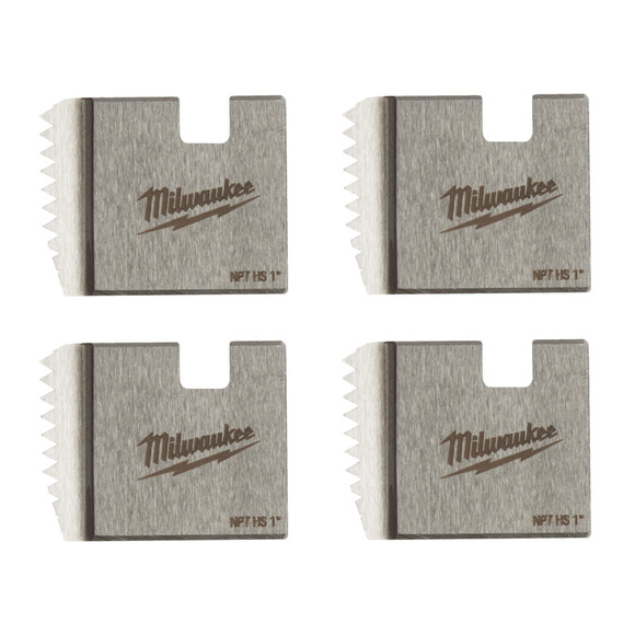 Milwaukee Power Tools, Milwaukee 1” Inch NPT HS Dies For M18FPT114 & M18FPT2 