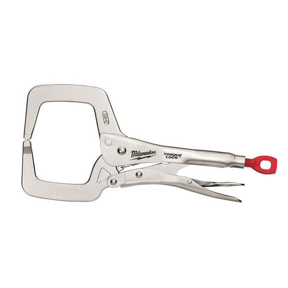 Milwaukee Power Tools, Milwaukee 11"/280mm TORQUE LOCK 'C' Clamp - Regular Jaws