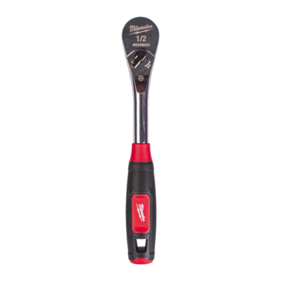 Milwaukee Power Tools, Milwaukee 1/2 Drive Ratchet with Comfort Grip