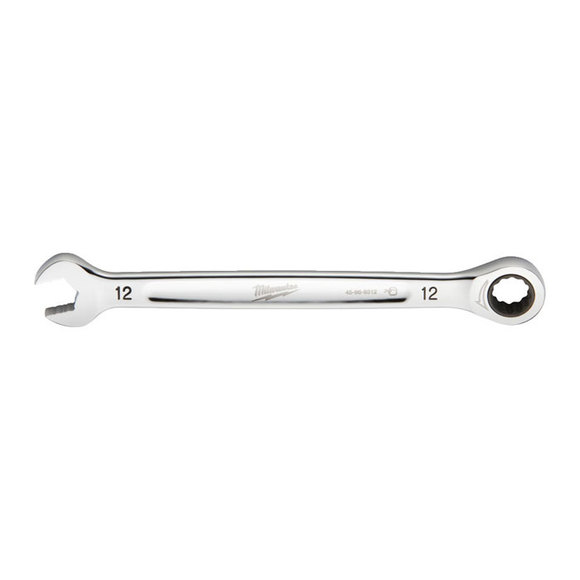 Milwaukee Power Tools, Milwaukee 12 mm MAX BITE Ratcheting Combination Spanner