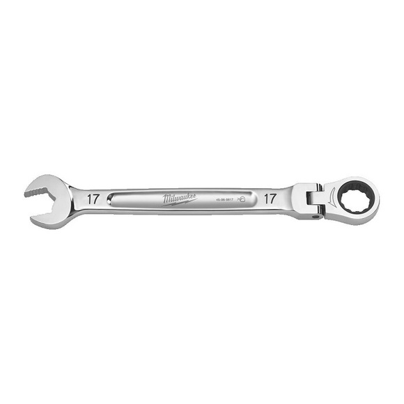 Milwaukee Power Tools, Milwaukee Maxbite Flexible Head Spanner 17mm