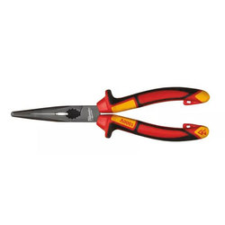 Milwaukee 205mm VDE Long 45 Degree Round Nose Pliers 