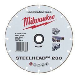 Milwaukee 230mm Steelhead Diamond Blade 